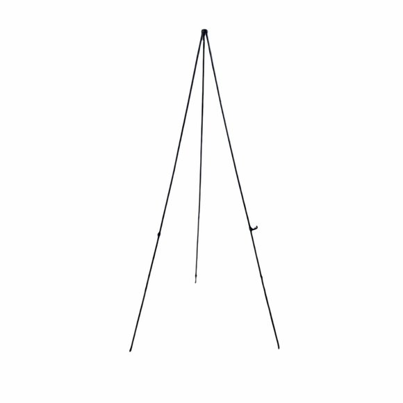 Quartet Full Size Instant Portable Folding Easel 63" Adjustable Aluminum Black - Picture 1 of 12